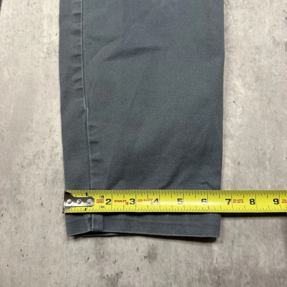 Levis XX Chino Pants Steel Blue Size 32x32 Standard Taper Stretch Cotton Blend
